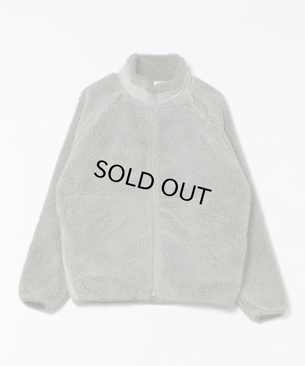 画像2: BACK HEAD バックヘッド  ヴィンテージ加工 ボアフリース ジップジャケット 3色 KHK NAVY BLACK メンズ/レディース (2)