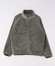 画像2: BACK HEAD バックヘッド  ヴィンテージ加工 ボアフリース ジップジャケット 3色 KHK NAVY BLACK メンズ/レディース (2)