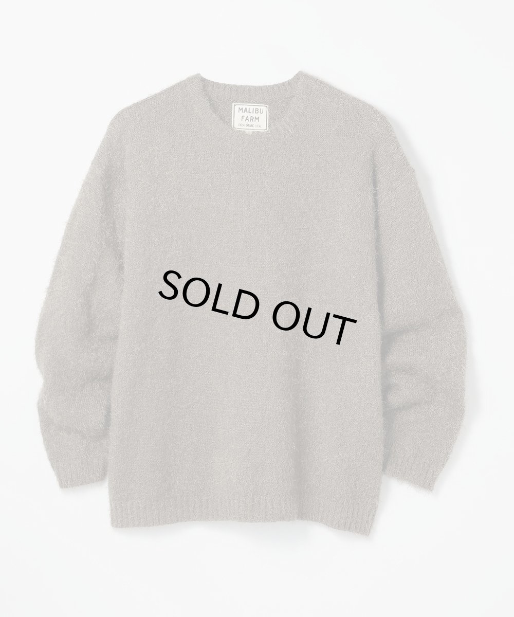 画像3: MALIBU FARM マリブファーム  モヘア風ニットCREW 全4色 メンズ/レディース (3)