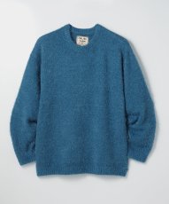 画像2: MALIBU FARM マリブファーム  モヘア風ニットCREW 全4色 メンズ/レディース (2)