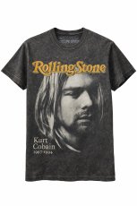 画像1: ROLING STONE ローリングストーンズ   WASH TEE  BLACK  メンズ/レディース (1)