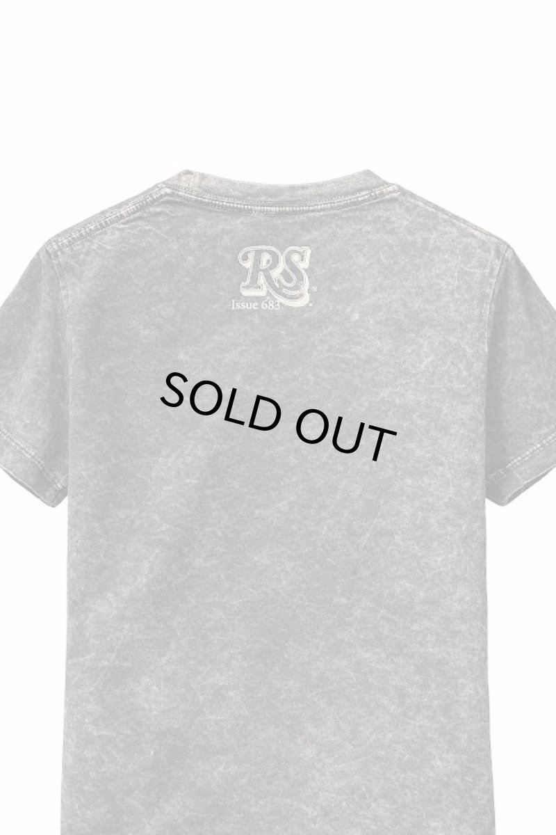 画像2: ROLING STONE ローリングストーンズ   WASH TEE  BLACK  メンズ/レディース (2)