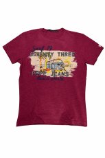 画像1: PEPE JEANS ペペジーンズ SURF19 WINE  S/S TEE  メンズ/レディース (1)
