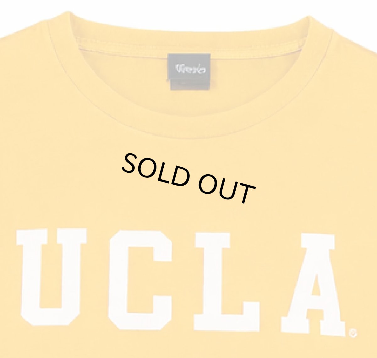 画像2: UCLA ロゴ FOOTBALL TEE ゴールド YELLOW  メンズ/レディース (2)