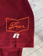 画像3: ＜1点物＞REMAKE VINTAGE TEE / USC　バーガンディ リメイク　刺繍　プリントＴＥＥ  メンズ/レディース (3)