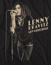 画像2: AMERICAN CLASSICS　 LENNY KRAVITZ  レニークラヴィッツ PHOTO TEE  BLACK  メンズ/レディース (2)