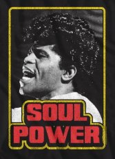 画像2: AMERICAN CLASSICS　JAMES BROWN ジェームスブラウン PHOTO TEE  BLACK  メンズ/レディース (2)