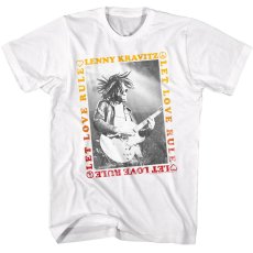 画像1: AMERICAN CLASSICS　 LENNY KRAVITZ  レニークラヴィッツ PHOTO TEE  WHITE  メンズ/レディース (1)