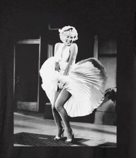 画像2: AMERICAN CLASSICS　マリリンモンロー　PHOTO TEE  BLACK  メンズ/レディース (2)