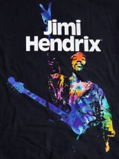 画像2: AUTHENTIC HENDRIX ジミヘンドリックス JIMI HENDRIX　PEACEーT  BLACK  メンズ/レディース (2)