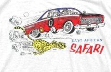 画像2: TOM MENDY SAFARI柄プリントTシャツ　WHITE　 メンズ/レディース (2)