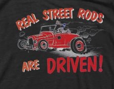 画像2: TOM MENDY DRIVEN柄プリントTシャツ　BLACK メンズ/レディース (2)