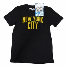 画像1: WORNFREE JOHLENON NYCプリントTシャツ　BLACK　 メンズ/レディース (1)