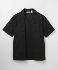 画像2: CUBAVERA　キューバシャツ WHITE BLACK　2色　メンズ/レディース (2)