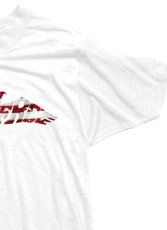 画像3: WORNFREE  FLAG EAGLEプリントTシャツ　WHITE　 メンズ/レディース (3)