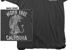 画像4: WORNFREE TIGER柄両面プリントTシャツ　BLACK　 メンズ/レディース (4)