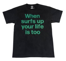 画像3: BACK HEAD バックヘッド PIGMENT DYEプリント-Tシャツ　SURFS UP  BLK/NVY/NAT　全3色 メンズ/レディース (3)