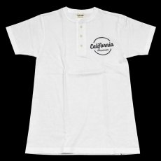 画像2: 【MALIBU FARM】CALIFORNIA PRINT 3B HENLY TEE マリブファームプリント ヘンリーT  WHT/NVY　2色　カリフォルニア　 メンズ/レディース (2)