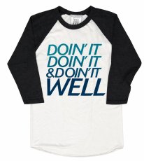 画像1: KID DANGEROUS BASEBALL ROCK-Tシャツ　WHITE　メンズ/レディース (1)