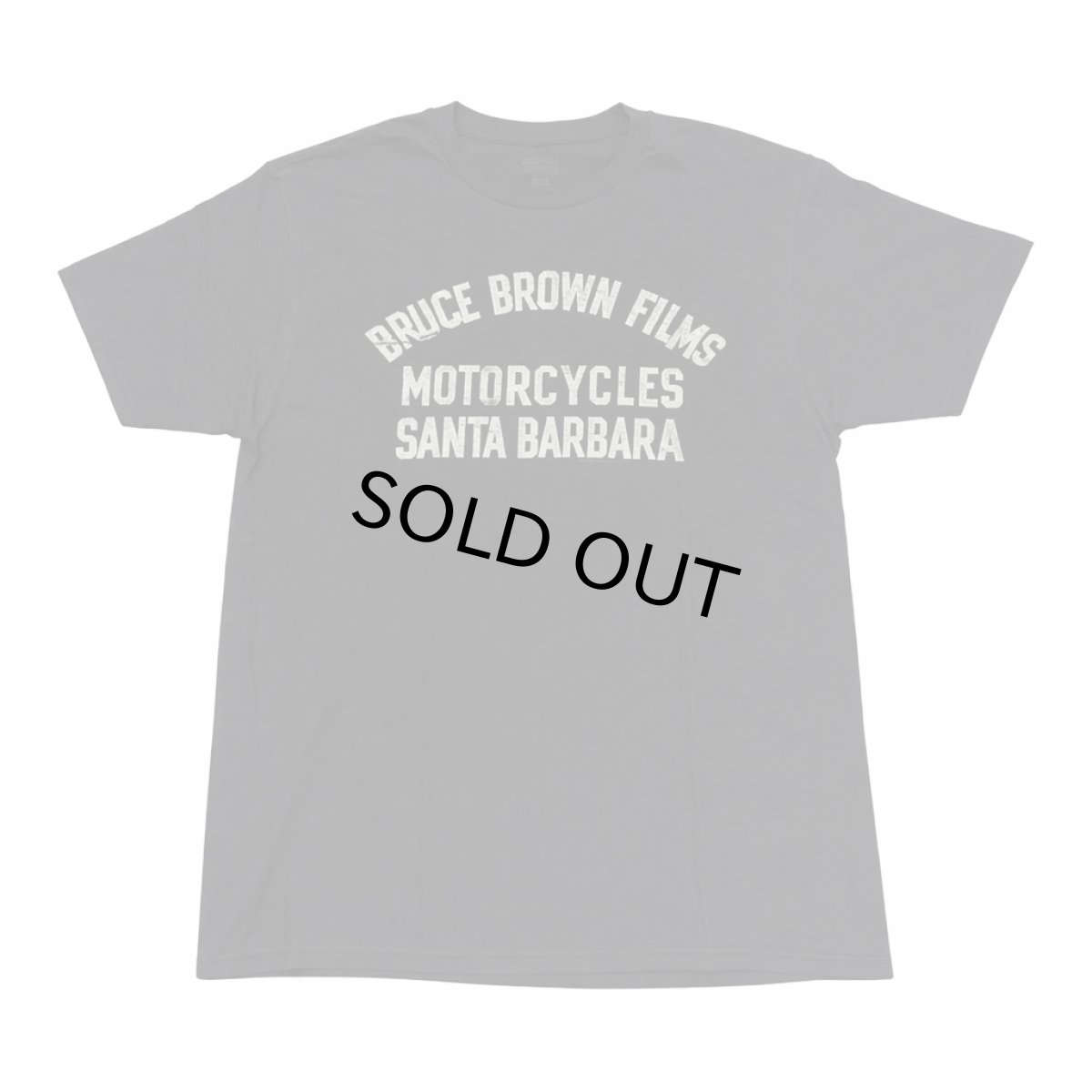 画像1: AMERICAN CLASSICS　BRUCE BROWN FILM　プリント TEE  BLACK  メンズ/レディース (1)