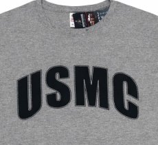 画像3: FOX OUTDOOR US MARINES ライセンス プリント TEE  OD/GRY　2色 メンズ/レディース (3)