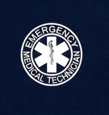 画像2: FOX OUTDOOR 2ND AIRBORNE　EMERGENCY MEDICAL TECHNICIAN ライセンス 両面プリント TEE  BLK メンズ/レディース (2)
