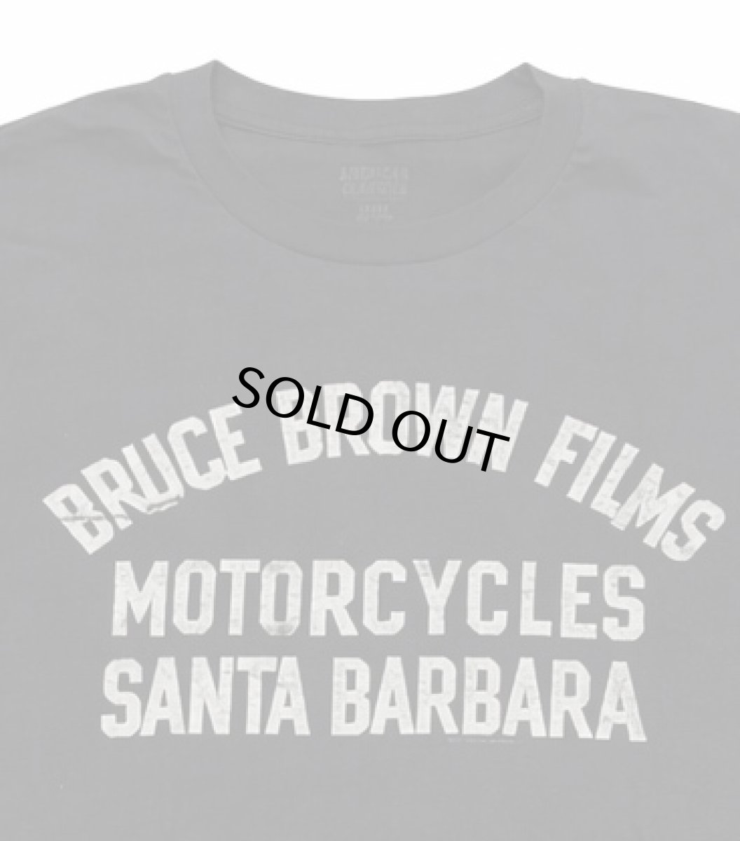画像2: AMERICAN CLASSICS　BRUCE BROWN FILM　プリント TEE  BLACK  メンズ/レディース (2)