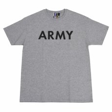 画像1: FOX OUTDOOR   US ARMY ライセンス 両面プリントTEE  GRY  メンズ/レディース (1)