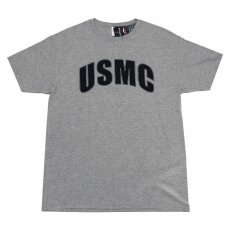 画像2: FOX OUTDOOR US MARINES ライセンス プリント TEE  OD/GRY　2色 メンズ/レディース (2)