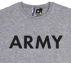 画像3: FOX OUTDOOR   US ARMY ライセンス 両面プリントTEE  GRY  メンズ/レディース (3)
