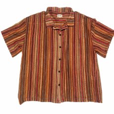 画像1: BACK HEAD バックヘッド バルファスレース オープンカラーシャツ 全2色 メンズ (1)