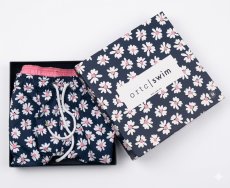 画像4: Ortc clothing  フラワープリント スイムショーツ　2色 PINK/YEW  メンズ/レディース (4)