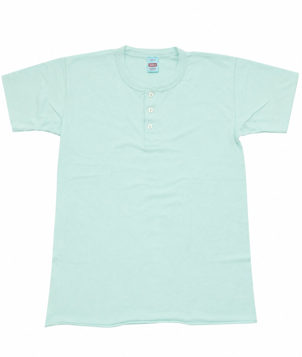 画像3: HEALTHKNIT 後染め３BヘンリーSS ヘルスニット TEE　3色  メンズ/レディース (3)