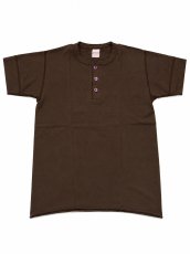 画像2: HEALTHKNIT 後染め３BヘンリーSS ヘルスニット TEE　3色  メンズ/レディース (2)