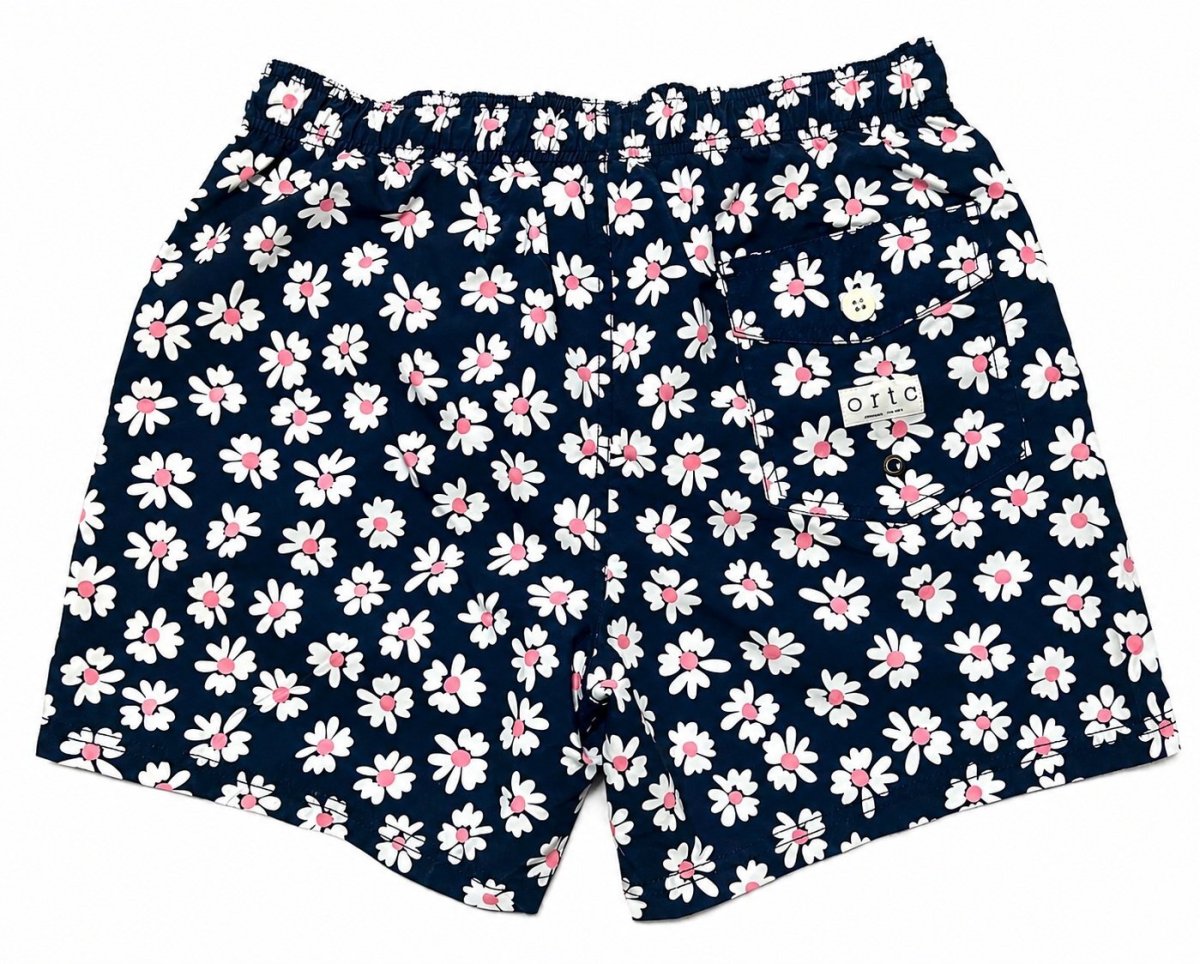 画像3: Ortc clothing  フラワープリント スイムショーツ　2色 PINK/YEW  メンズ/レディース (3)