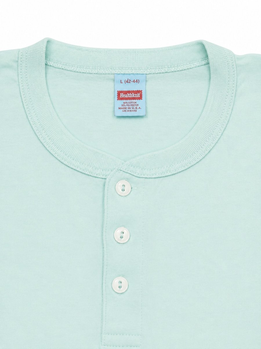 画像5: HEALTHKNIT 後染め３BヘンリーSS ヘルスニット TEE　3色  メンズ/レディース (5)