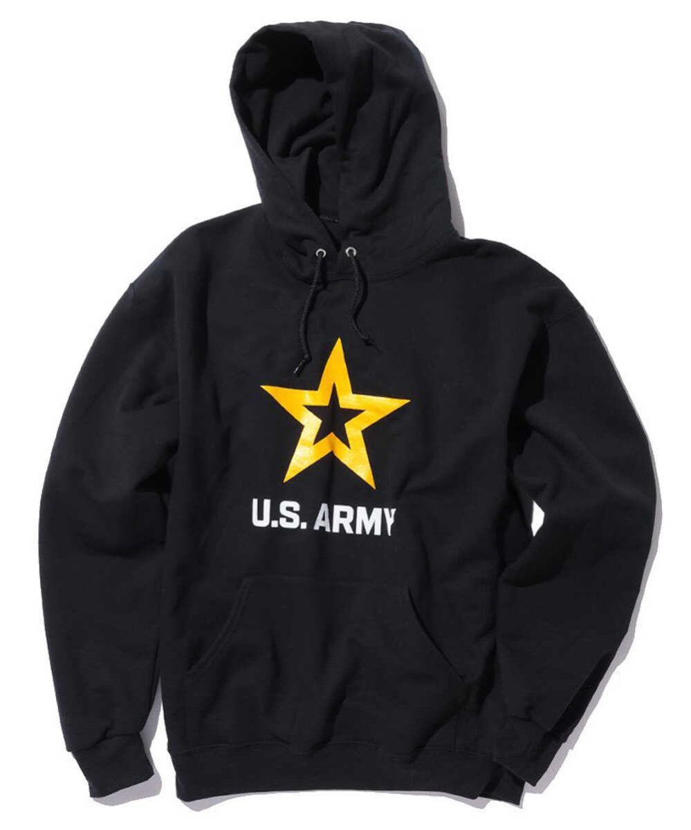 画像1: FOX OUTDOOR US ARMYライセンス プリント HOODY  メンズ/レディース (1)
