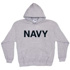 画像1: FOX OUTDOOR US NAVYライセンス プリント HOODY  メンズ/レディース (1)