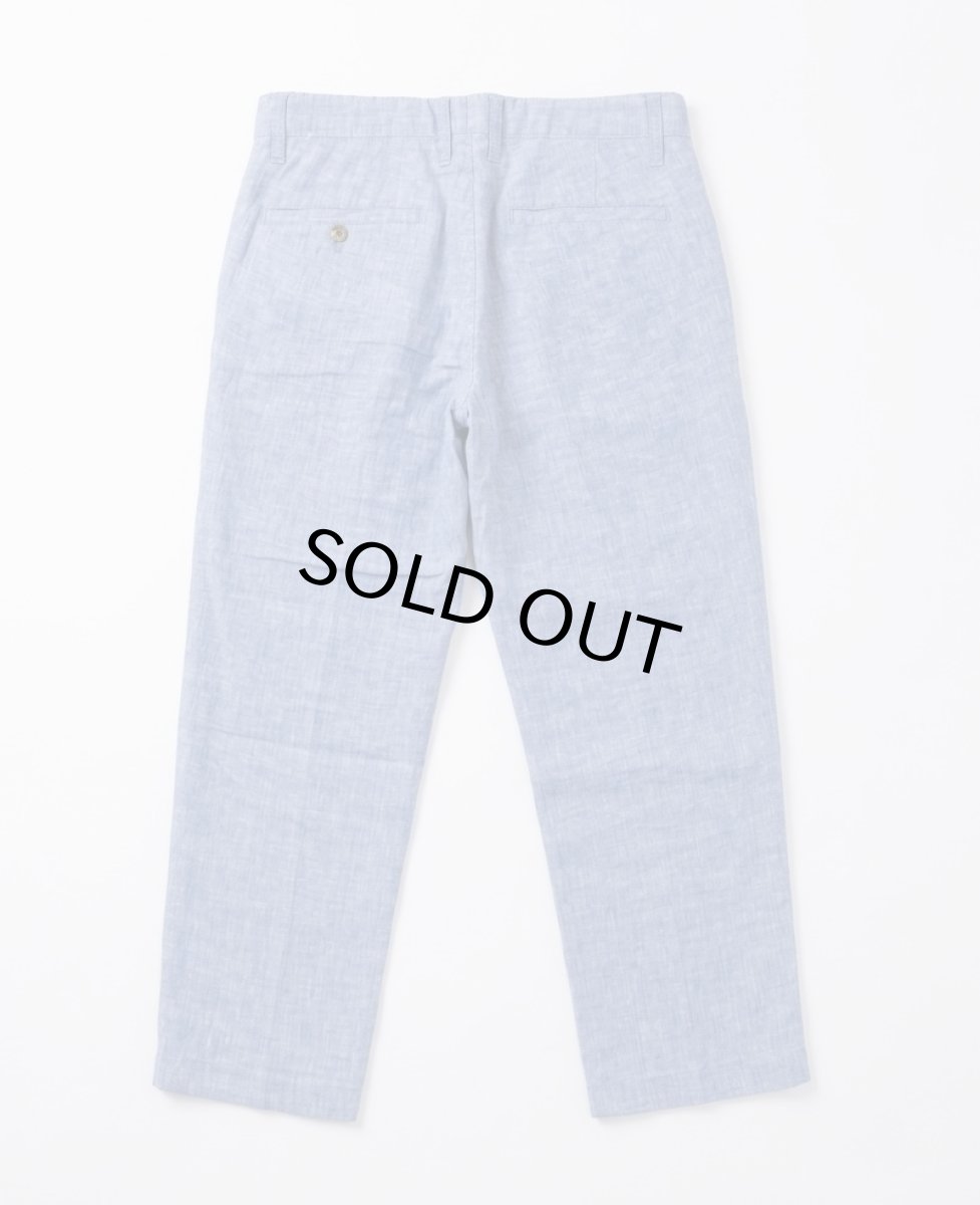 画像2: 【60%OFF】BACK HEAD バックヘッド リネンシリーズTROUSERS8分丈パンツ- Made in Japan (2)