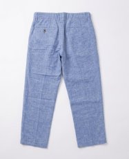 画像2: BACK HEAD バックヘッド リネンシリーズTROUSERS8分丈パンツ- Made in Japan (2)