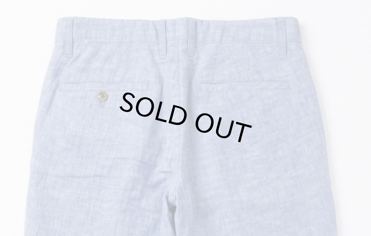 画像4: 【60%OFF】BACK HEAD バックヘッド リネンシリーズTROUSERS8分丈パンツ- Made in Japan (4)