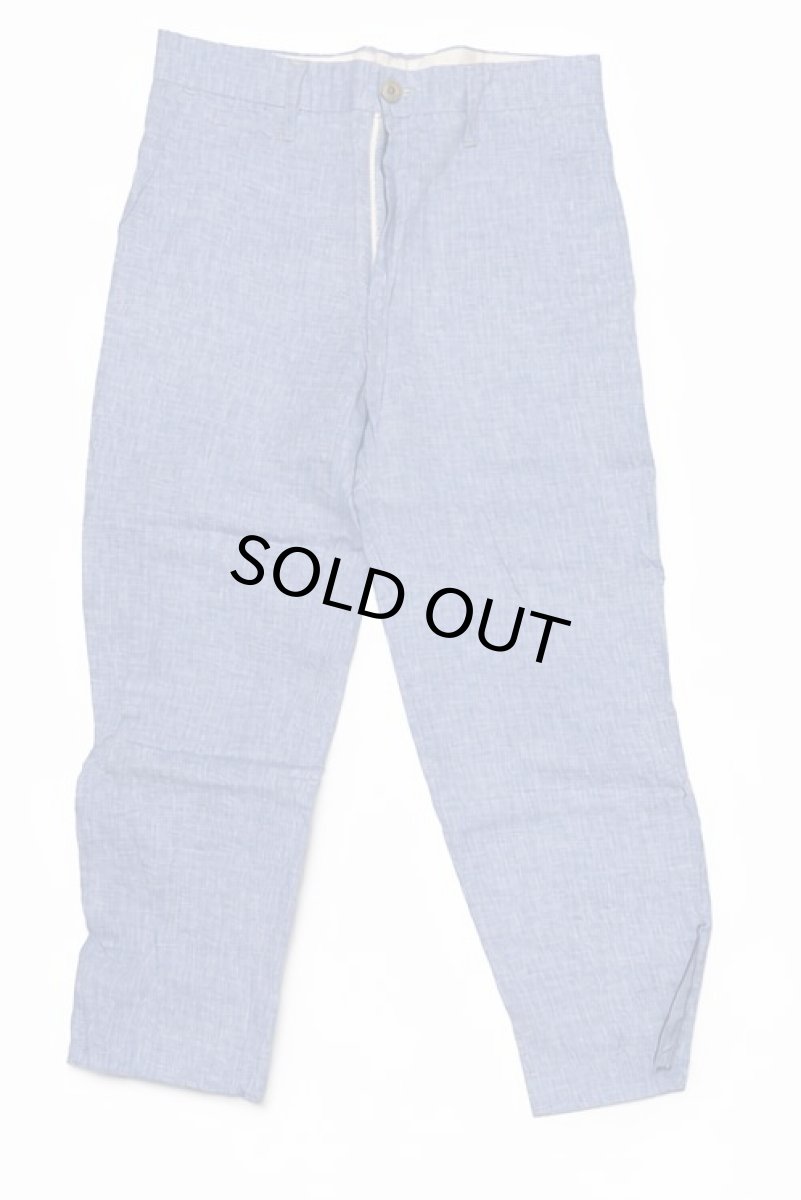 画像1: 【60%OFF】BACK HEAD バックヘッド リネンシリーズTROUSERS8分丈パンツ- Made in Japan (1)