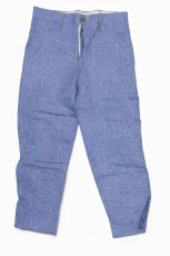 画像1: BACK HEAD バックヘッド リネンシリーズTROUSERS8分丈パンツ- Made in Japan (1)
