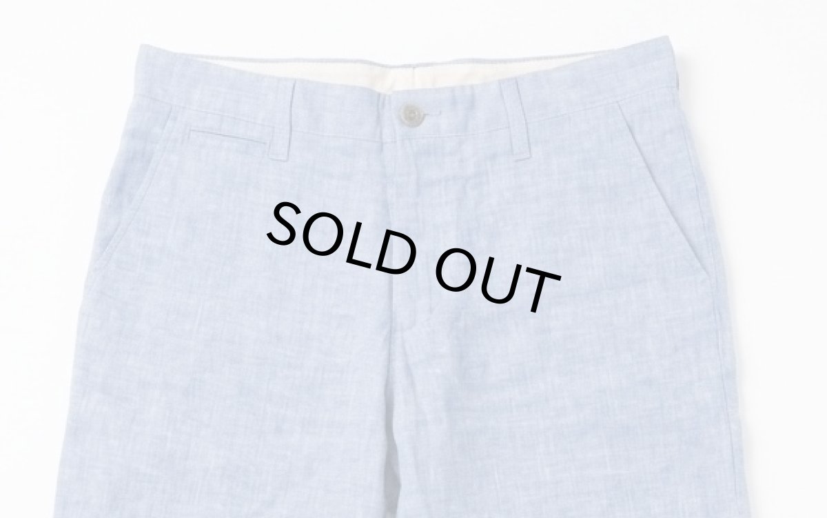 画像3: 【60%OFF】BACK HEAD バックヘッド リネンシリーズTROUSERS8分丈パンツ- Made in Japan (3)