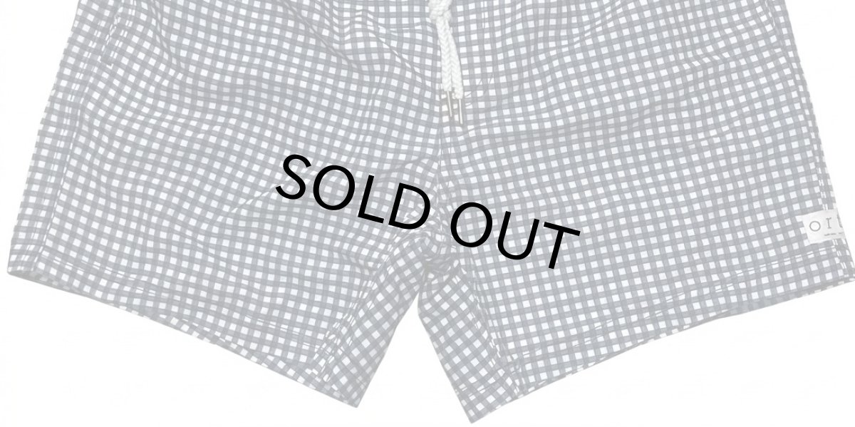 画像3: 【50%OFF】Ortc clothing  ギンガムチェックプリント スイムショーツ メンズ/レディース (3)