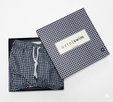 画像6: Ortc clothing  ギンガムチェックプリント スイムショーツ メンズ/レディース (6)
