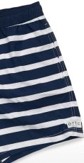 画像3: Ortc clothing  マリンボーダープリント スイムショーツ メンズ/レディース (3)