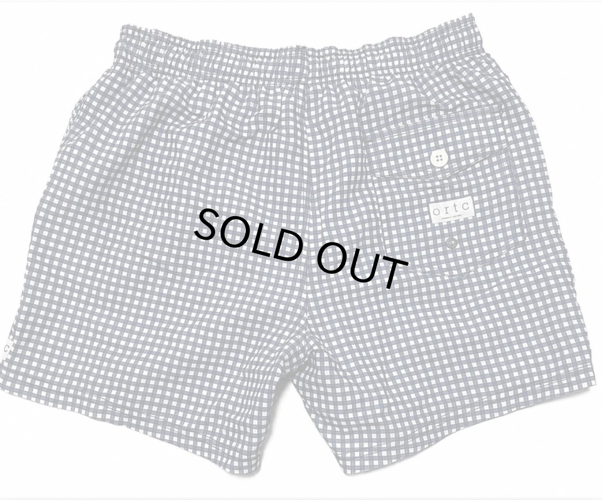 画像4: 【50%OFF】Ortc clothing  ギンガムチェックプリント スイムショーツ メンズ/レディース (4)