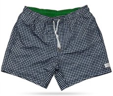 画像1: Ortc clothing  ギンガムチェックプリント スイムショーツ メンズ/レディース (1)