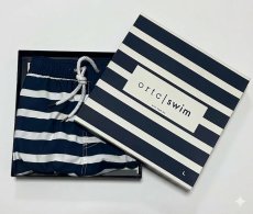 画像6: Ortc clothing  マリンボーダープリント スイムショーツ メンズ/レディース (6)